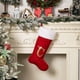 thumbnail image 1 of Velvet Alphabet Stock Christmas Decoration Supplie, 1 of 5