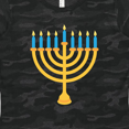 thumbnail image 4 of Inktastic Hanukkah Chanukah Menorah Women's T-Shirt, 4 of 5