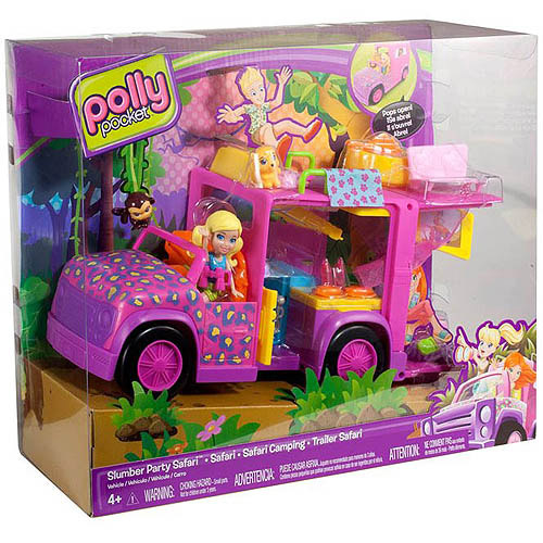 polly pocket slumber party