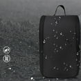 thumbnail image 2 of AOOOWER Breathable Sports Shoe Storage Case Water Zippered Canvas Footwear Organiser with Reinforced Handles, 2 of 7