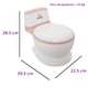 thumbnail image 3 of KIDDOS, Baño Entrenador De Baño Bacinica Kiddos Color Rosa Claro Liso, 3 of 5