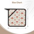 thumbnail image 3 of Pofeuu Mushroom Print Silicone Trivet Mats,Silicone Hot Pads for Kitchen, Silicone Trivets for Hot Pots and Pans, Silicone Hot Pad, 3 of 8