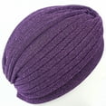 thumbnail image 3 of Aellinatey New fashion Women Shiny Shimmer Sparkly Indian Turban Hat Muslim Hijab For Women, 3 of 13