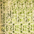 thumbnail image 3 of Guirnalda de hiedra artificial con luces LED (12 unidades) - Decoración para bodas y jardines, 3 of 8