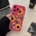 thumbnail image 3 of Funda para iPhone 16 Funda para iPhone 15 Pro Max Funda con estampado de flores para iPhone 14 13 12 11 XS XR X 7 8 Plus SE 2022 Funda, 3 of 5