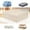 Beige, variant on SuoKom Bed Sheet Set Organizer, Foldable Bed Sheet Organizer and Storage, Foldable Storage Box for Duvet Cover Set, Linen Closet Organizer for Bedding Clothes Blankets