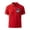 A116 Red, variant on FASHOFT 250th Anniversary USA Shirt Men 4th of July Polo Shirts Moisture Wicking Patriotic Golf Polos White L