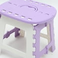 thumbnail image 4 of OULII Lot de 1 Tabouret Pliable Portable Violet pour Randonnée Pêche Voyage, 4 of 4