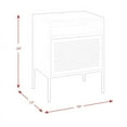 thumbnail image 4 of Picket House Furnishings Gemma Nightstand with USB Port in Red, 4 of 11