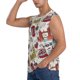 thumbnail image 3 of Fotbe London Landmark1 Men's Camiseta sin Mangas Estampada para Hombres, Playera Casual para Gimnasio, Entrenamiento, Playa-Small, 3 of 7