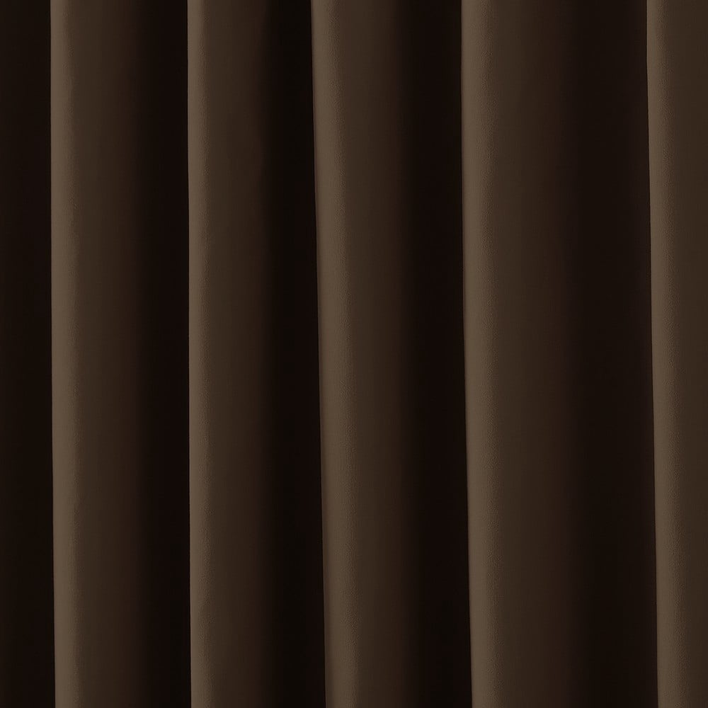 Mainstays Thermal Lined Room Darkening Sliding Glass Door Grommet Curtain Panel, 100" x 84", Brown
