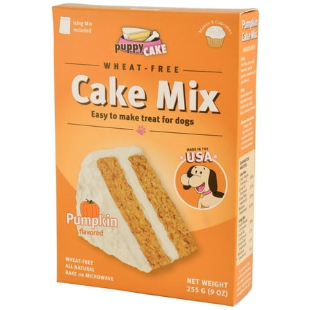 Puppy Cake Wheat-Free Cake Mix, Pumpkin