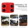 thumbnail image 5 of Cord Protector Atv Winch Rope Stopper Hook up Red Metal Rubber, 5 of 6