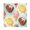 Fresh-popsicle Print, variant on Iauyy Satin Napkins Set of 1- Floral-bunny Illustration DIY Printing Decoration Cloth Napkin- Easy Care for Home/Party
