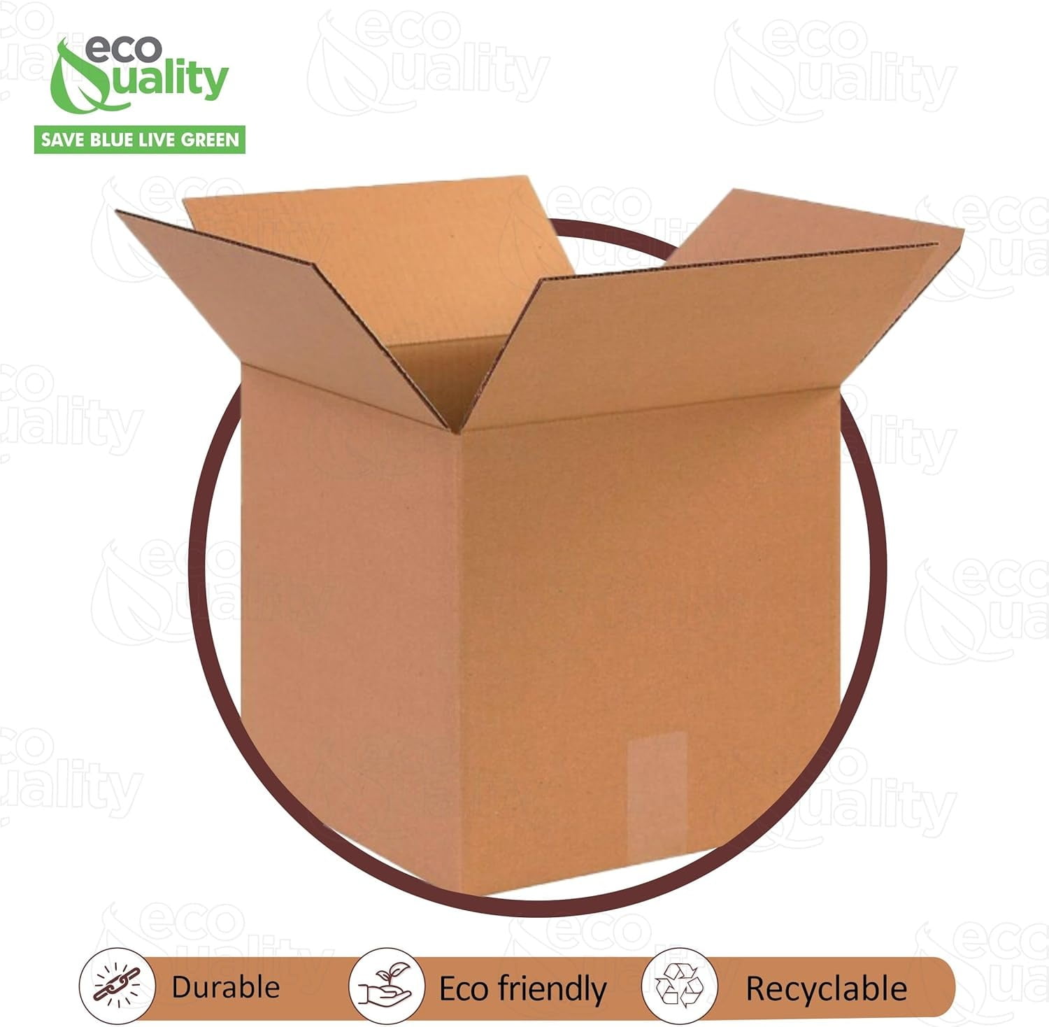20x20x20 Large Moving & Shipping Boxes, Extra Strength, Heavy-Duty Corrugated Cardboard Boxes for Packing, Storage, Shipping (5)