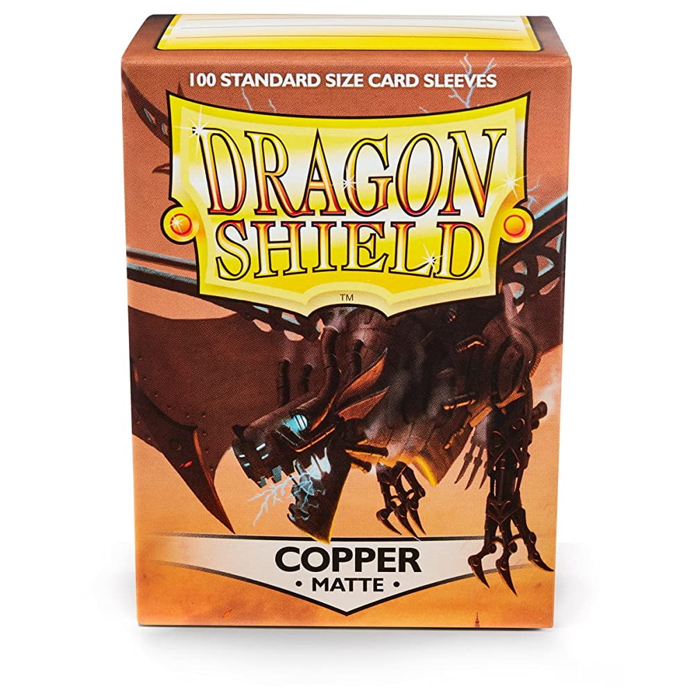 Dragon Shield Matte Jet Card Sleeves – 1000 Sleeves Display Box, Clear Front & Blue Back, 120µ Thick - View #9