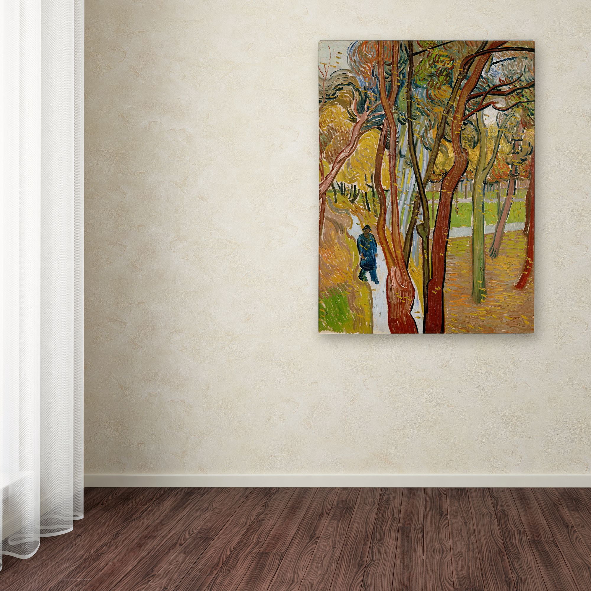Van Gogh 'The Garden Of Saint Pauls Hospital' Canvas Art