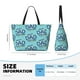 thumbnail image 4 of Fotbe Best Dad Ever Bolsa de Viaje para Playa - Resistente al Agua, Bolsa Tote de Gran Capacidad y Ligera con 7 Bolsillos para Mujeres y Hombres, 4 of 7
