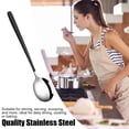 thumbnail image 3 of Stainless Steel Spoon, 7.87 Inch Stirring and Serving Utensil, Ideal for Daily Cooking and Baking, 3 of 8