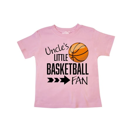 

Inktastic Uncle s Little Basketball Fan Gift Toddler Boy or Toddler Girl T-Shirt