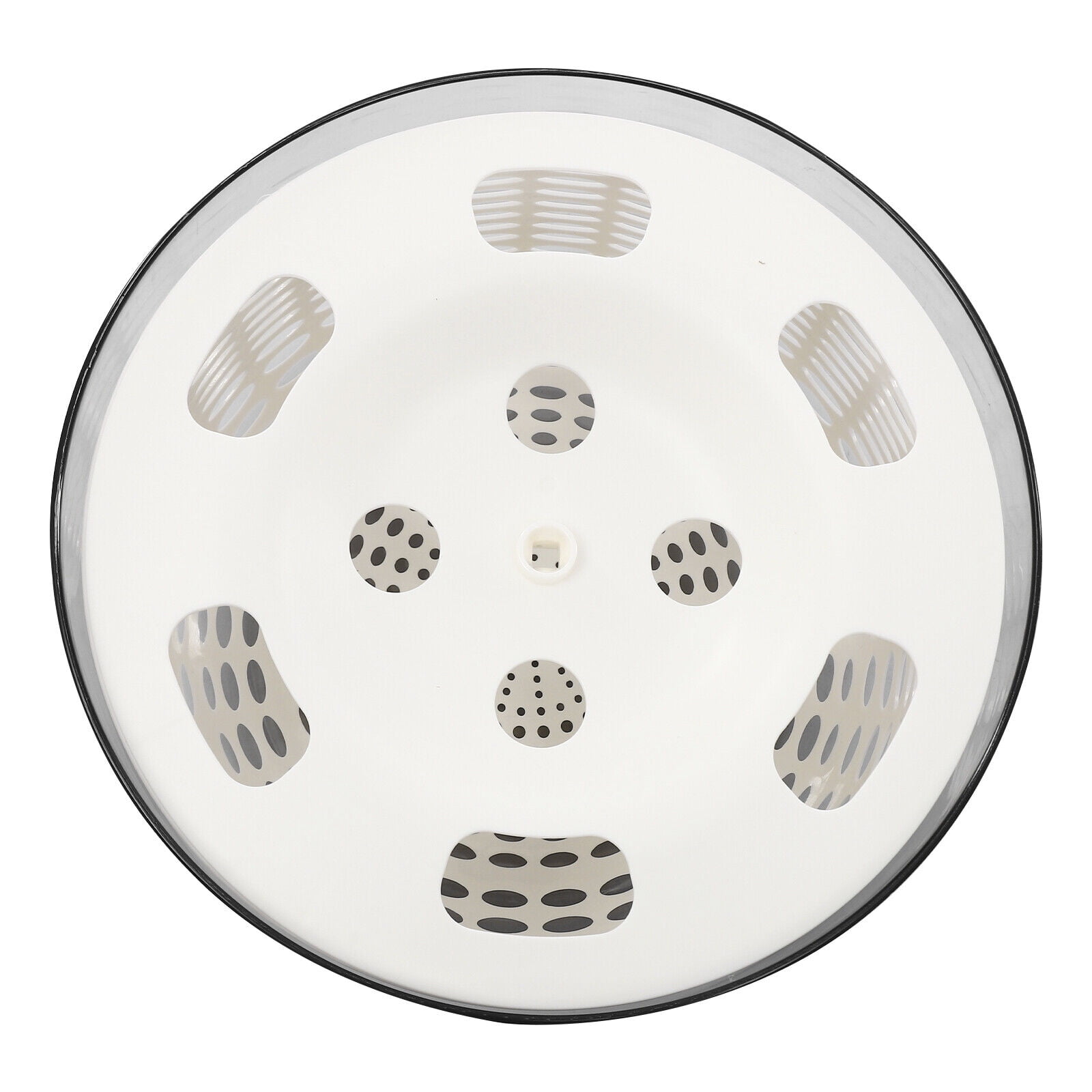 Electric Salad Spinner, 6L Vegetable Dryer with USB Charging, One-Touch Electric Lettuce Dryer for Kitchen, Salad Greens Herbs – BPA-Free, Gray