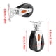 thumbnail image 4 of Polea de acero inoxidable ABS Portátil Auto-lubricante desmontable Universal Universal Pully Pully Yacht Pehave para una cuerda de 12 mm Sweethay TO001147-00, 4 of 7