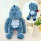 thumbnail image 4 of Peluche de 35 cm, bonito y divertido gato, rana, dinosaurio, Shiba Inu, conejo, mono, pato, para niños, amigos, muñeco de decoración con almohada, 4 of 5