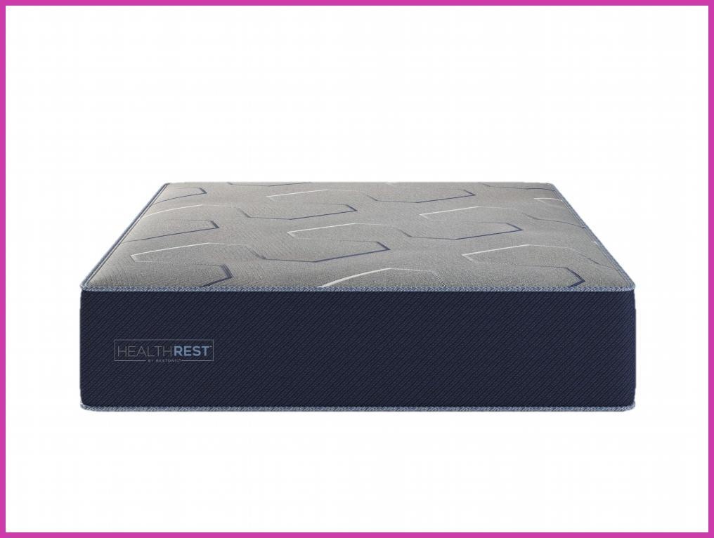 King Size Restonic HealthRest PolarBreeze Plush Mattress - TempaGel Gen II & Dual Cooling