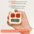 thumbnail image 5 of Robot Timer, Student Kids Countdown Management, Positive/Countdown Timing, Accurate Seconds, Silent, Magnetic, Long Battery Life, Multi-Scenario Use (Study/Kitchen/Sports), 5 of 8