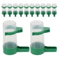 thumbnail image 1 of 12 dispensadores de agua para loros, comederos y bebederos automáticos para pájaros, accesorios para jaulas de pájaros, periquitos, palomas y mascotas, 1 of 8