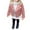 Pink, variant on Toddler Baby Boy Girl Motorcycle Faux Leather Jackets Coat Winter Outwear for 1-6Y