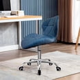 thumbnail image 4 of Silla de oficina con respaldo geométrica ergonómica ilios innova Azul, 4 of 5