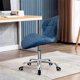 thumbnail image 4 of Silla de oficina con respaldo geométrica ergonómica ilios innova Azul, 4 of 5