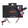 thumbnail image 5 of Chucky Bloody Bow With Knife In Head Headband, 5 of 5