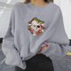 thumbnail image 5 of Sudaderas de acción de gracias calabaza otoño halloween sudaderas suéter Cráneo gris s Yuyangstore Sudaderas, 5 of 5