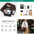thumbnail image 6 of Sunyuer Waterproof Oxford Crossbody Bag for Women, Multi-Pocket Lightweight Adjustable Wide Strap Shoulder Messenger Bag Large Capacity Casual Handbag for Travel Shopping Daily Work, 6 of 8
