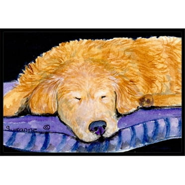 Carolines Treasures  Golden Retriever Doormat