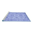 thumbnail image 2 of Ahgly Company Machine Washable Indoor Rectangle Persian Blue Traditional Area Rugs, 2' x 3', 2 of 4