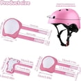 thumbnail image 3 of Juego De Casco De Bicicleta para Niños Rodilleras Coderas y Muñequeras Protecciones, 3 of 4