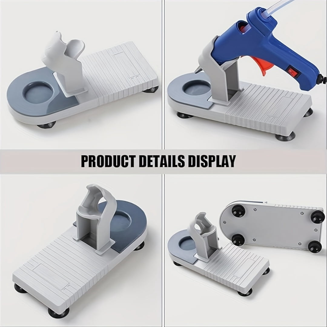 1pc Hot Melt Glue Base Plastic Stand for Hot Melt Glue Sprayer Craft Holder Suitable for Father'S Day Thanksgiving