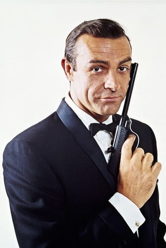 Sean Connery-James Bond Novelty Plastic credit card