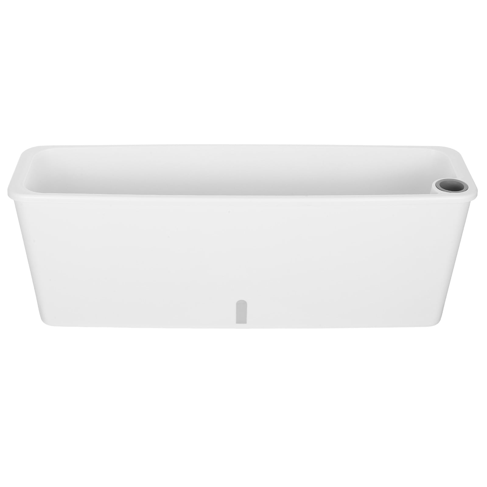 Masteelf Self-Watering Flower Pot With Drainage System Rectangular Indoor Vegetable Pot Garden Balcony Flower Box Outdoor Flower Pots Windowsill Planter