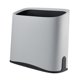 thumbnail image 2 of Papelera, cubo de basura, papelera, contenedor, cesta, papelera para cocina, dormitorio, lavandería, cuarto de bebé, debajo del escritorio Gris, 2 of 8