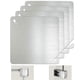 thumbnail image 2 of 4x4In Metal Electrical Box Cover Plates, 4 Pcs Electric Junction Box Cover Plate, Square Flat Elect, 2 of 5