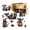 A, variant on Jollyzo Halloween Advent Calendar 2026 Building Toy Set for Kids Adult Teens, Halloween Countdown Calendar, Building Blocks Set Surprise Toys Gift