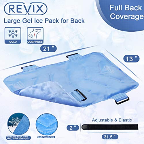 Revix Full Back Ice Pack For Injuries Reusable Large Gel Ice Wrap For Back Pain Relief From Swelling Bruises Sprains By Cold Compression Therapy Xxl Walmart Com Walmart Com Revix Full Back Ice Pack For Injuries Reusable Large Gel Ice Wrap For Back Pain Relief From Swelling Bruises Sprains By Cold Compression Therapy Xxl Walmart Com Walmart Com