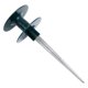 thumbnail image 3 of Guía de manguera Spike Manguera de jardín Rueda de rodillo Tubo de agua de metal plástico Soporte de estaca de césped de parque kenally HA006603-00, 3 of 6