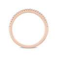 thumbnail image 6 of Everly Women's Diamond 14k Rose Gold Wedding Ring, 6 of 7