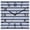 Blue, variant on Navy Blue Striped Wooden Wall Clock Silent Non Ticking, Farmhouse Striped Geometric Art Square Wall Clocks Battery Operated, Decor Clock for Home Office, Living Room, Kitchen, 12 Inch