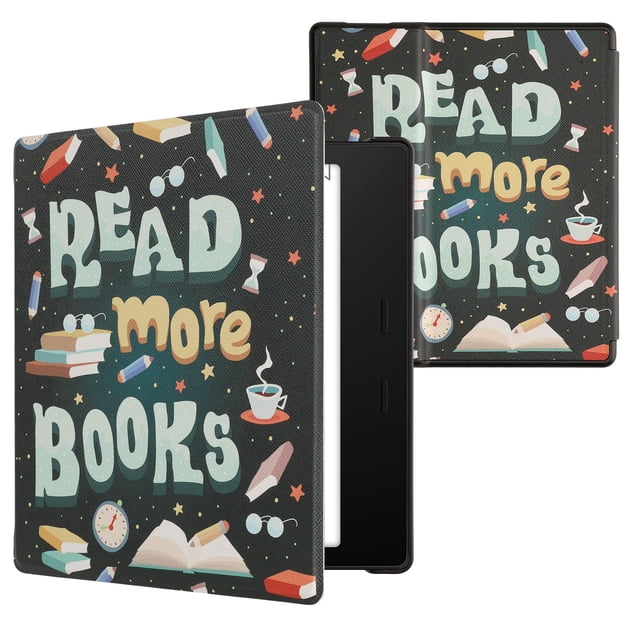 Funda kwmobile para Kindle Oasis 10.ª generación con acabado de cuero